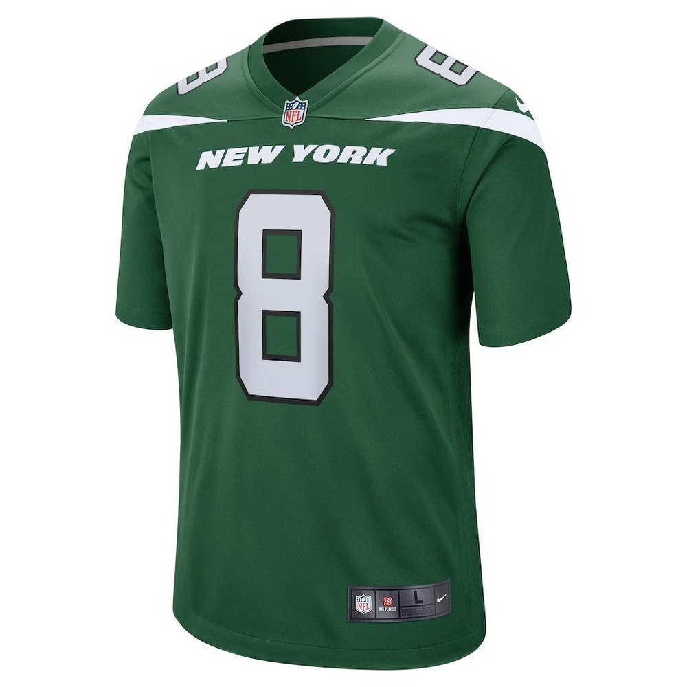 New York Jets Aaron Rodgers #8 Nike Jersey Mens XXL Gotham Green NFL